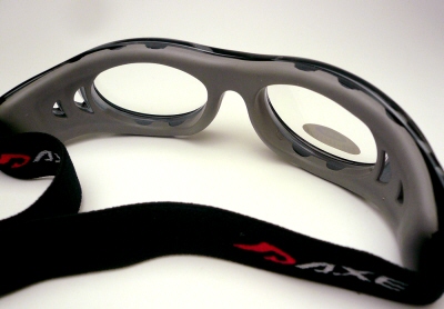 AXE（アックス） EYE PROTECTOR Mサイズ AEP01 レッドクリア