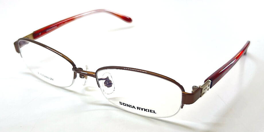 【在庫処分】ソニアリキエル SONIA RYKIEL メガネセット67-0005-05 HOYA薄型レンズ付きセット|メガネのウエムラ