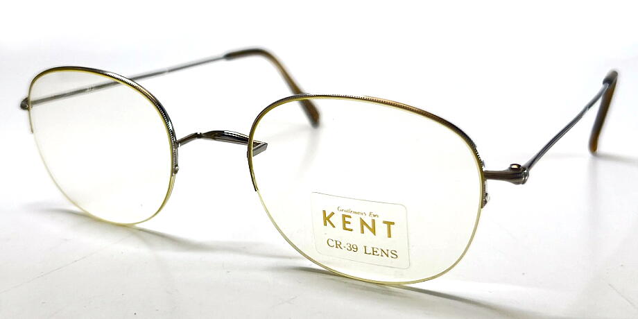 ヴィンテージ メタル 一山 ナイロール メガネフレームケント KENT 8158 S 48mm 現品限り｜メガネのウエムラ