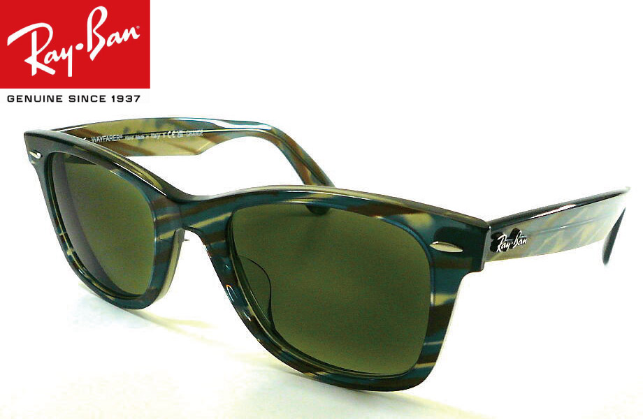 Ray-Ban レイバン サングラス RB2140-F ウェイファーラー 緑系 Ray-Ban レイバン サングラス WAYFARER ウェイファーラー