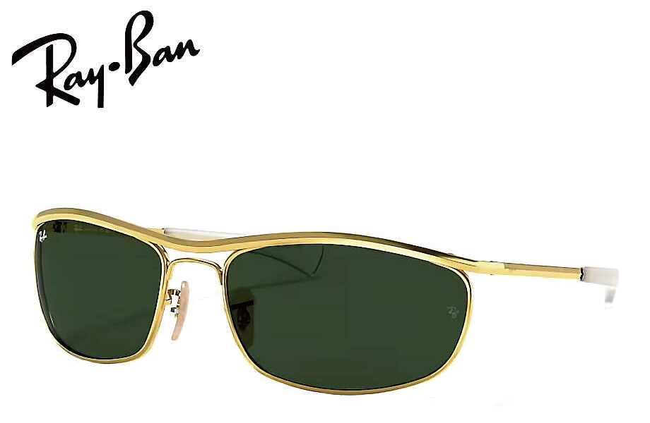 レイバン RayBan OLYMPIAN I DELUXE RB3119M 001/31 62mm ゴールド/グリーン