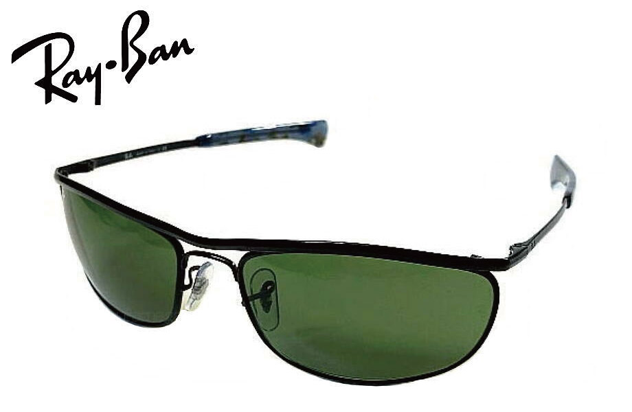 レイバン RayBan OLYMPIAN I DELUXE RB3119M 918214 62mm ブラック/グリーン