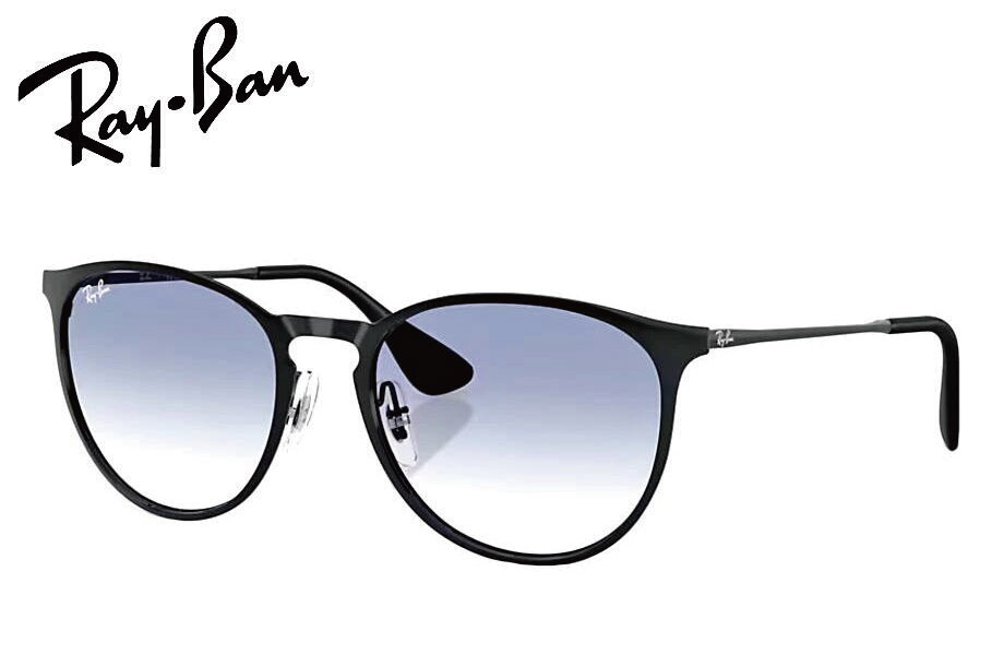楽天市場】レイバン RayBan ERIKA METAL RB3539 002/93 54mm ブラック
