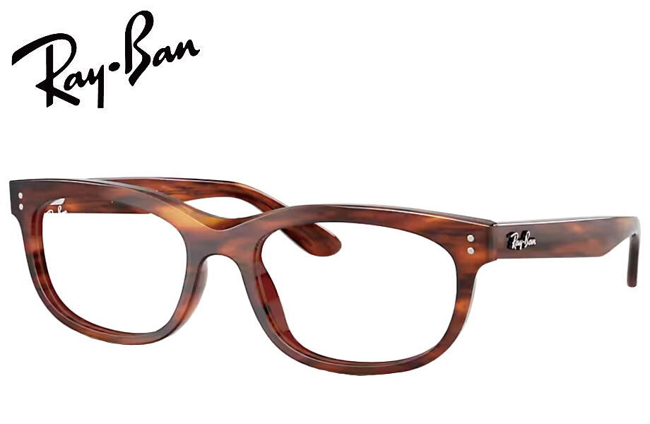 レイバン RayBan Balorette メガネフレーム RX5489F 2144 54mm RB5489F ストライプハバナ|メガネのウエムラ