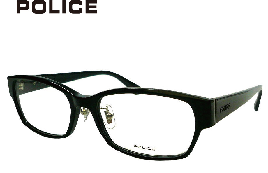 22 ポリス メガネセット Police Vplf54j 0700 度付 メガネ 眼鏡 伊達メガネ 店舗