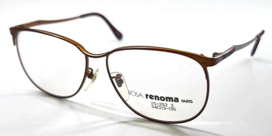 renoma　25-252-3　ヴィンテージ ブローライン フレーム 54ミリ　現品限り