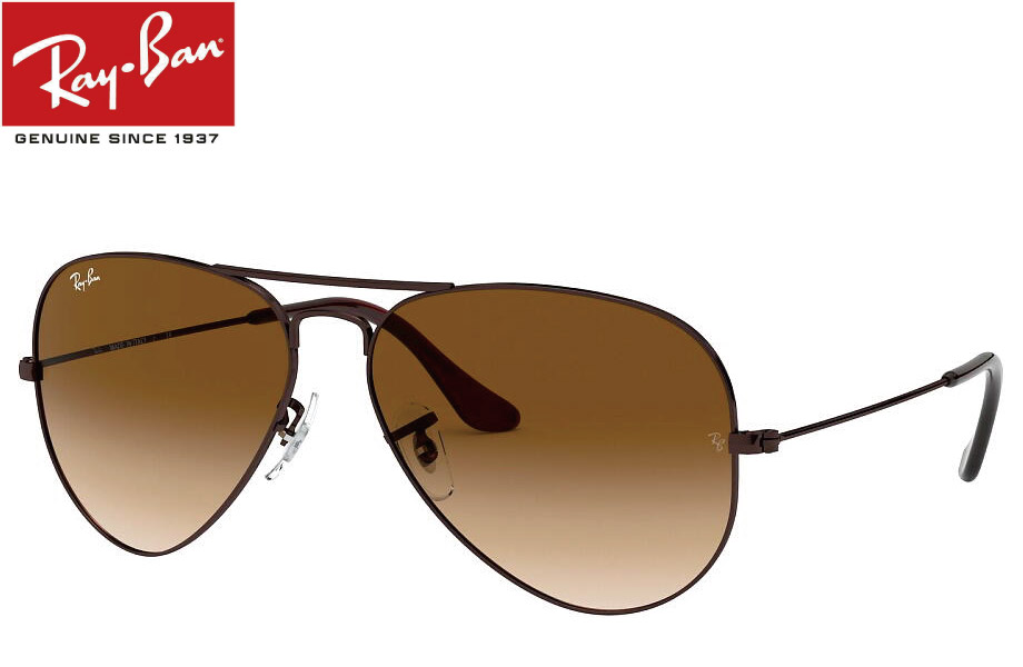 レイバン　アビエーター　ラージメタル　ピンク×ゴールド レイバン クラシックメタル ゴールド/ピンクゴールドグラディエント