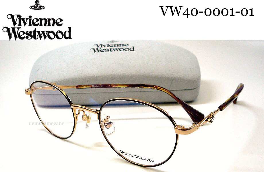 【楽天市場】Vivienne Westwood ヴィヴィアン・ウェストウッド VW 40-0001-01 47mm メガネフレーム vw40