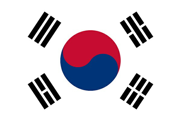 大韓民国　韓国　国旗　太極旗　アクリル生地　120x180cm