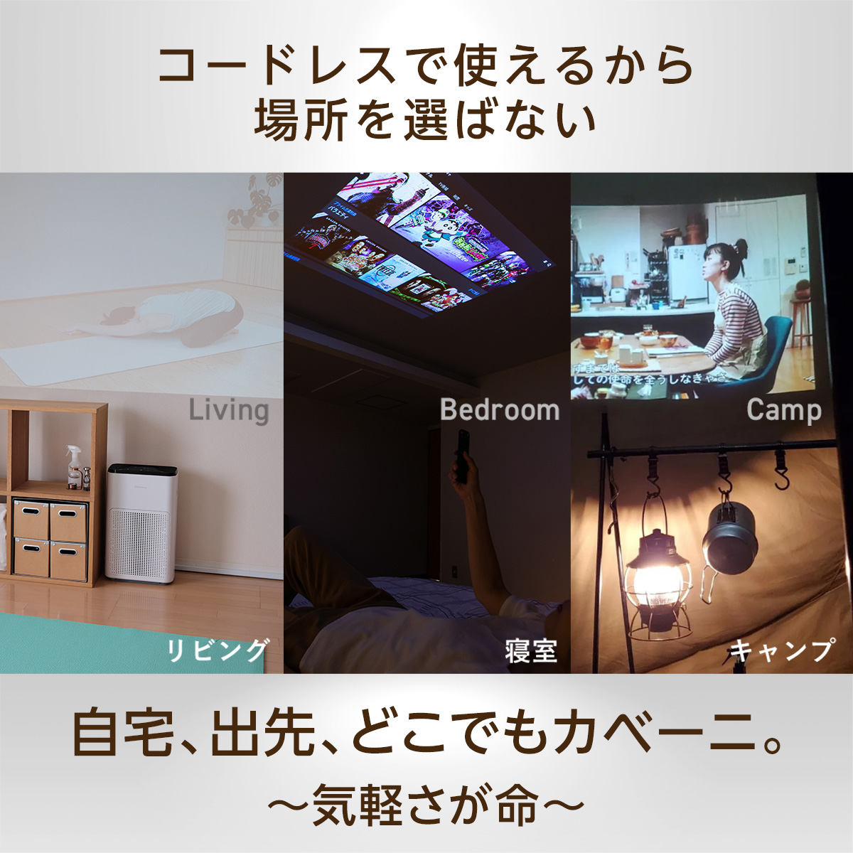 7/4 20時～7000円OFF】 カベーニPRO モバイル プロジェクター 小型