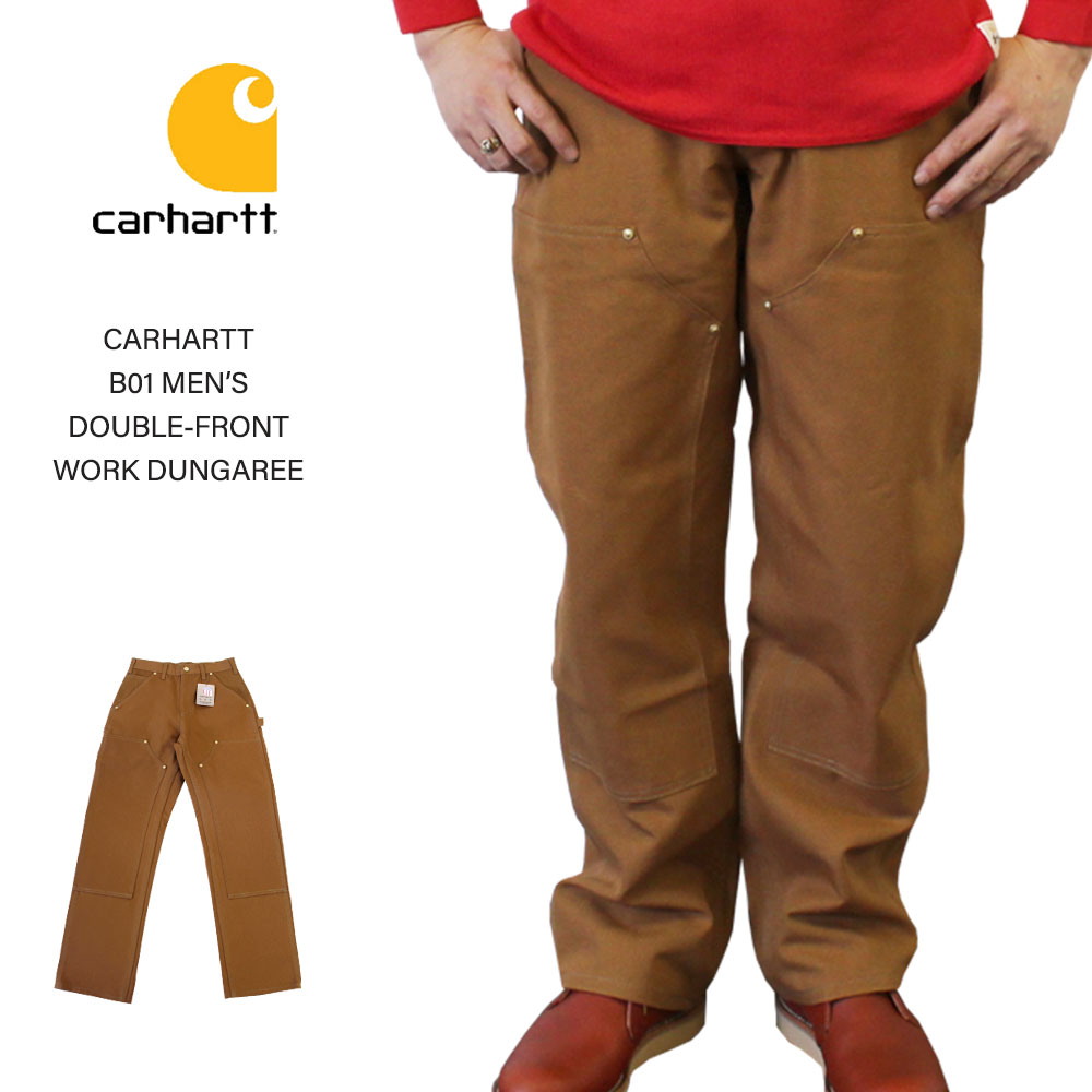 Carhartt ダブルニー　B-01 Carhartt カーハート B01 DOUBLE FRONT WORK DUNGAREE ダブル