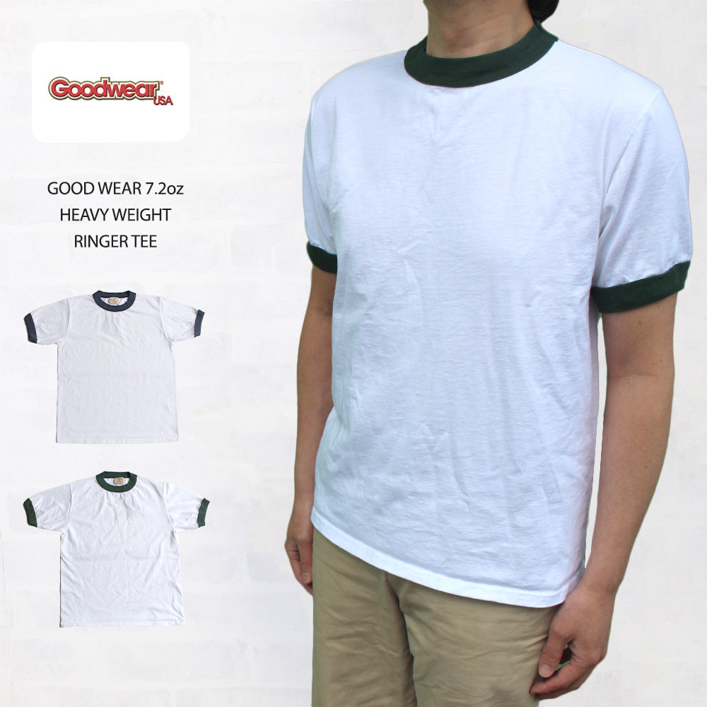 新品 Goodwear クラッシック Tシャツ 3枚セット Mサイズ 新品 Goodwear クラッシック Tシャツ 3枚セット Mサイズ