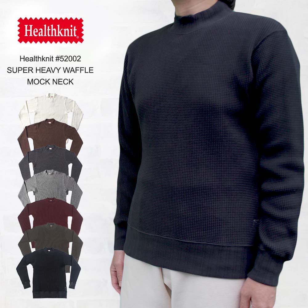 big_seven_8　ヘルスニット　Lサイズ Healthknit (ヘルスニット) スーパーヘビー ワッフル