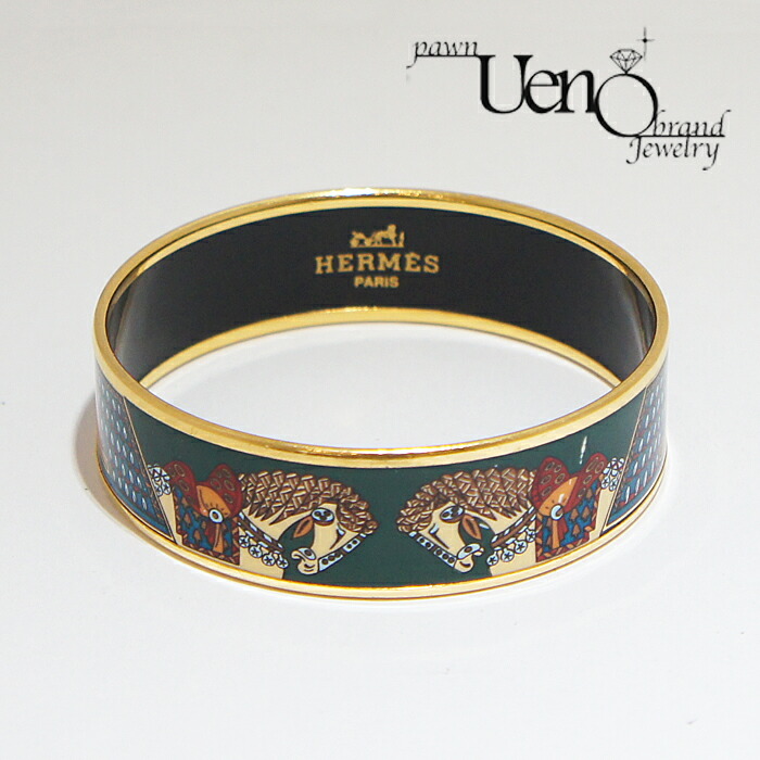 楽天市場】【HERMES】エルメス エマイユGM バングル ブレスレット 腕輪