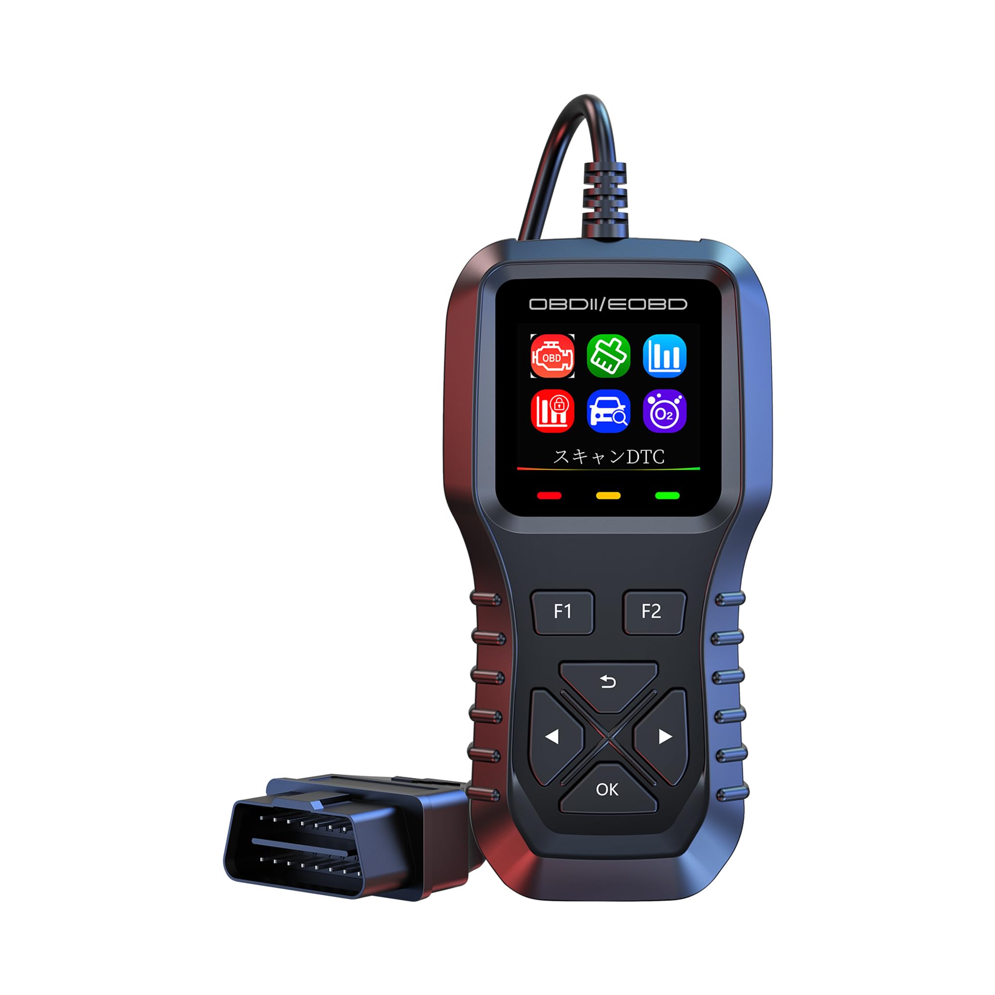 DENSO デンソー OBD検査用スキャンツール 故障診断 DN-DST-010-A ダークグリーン デンソー品番:95171-01480 株式会社丸美自動車整備工場-Service03