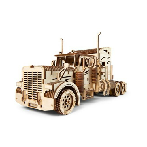 【公式】Ugears ユーギアーズ へヴィーボーイトラック 70056 Heavy Boy Truck VM-03木のおもちゃ 3D立体 パズル 知育 ウッドパズル 工作キット 木製 模型 キット 3Dパズル 冬休み 小学生 宿題