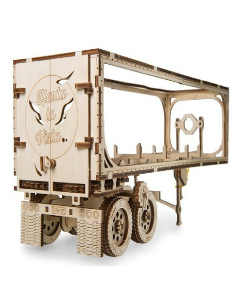 【公式】Ugears ユーギアーズ へヴィーボーイトラックVM-03用 トレーラー 70057 Trailer for Heavy Boy Truck 木のおもちゃ 3D立体 パズル 知育 ウッドパズル 工作キット 木製 模型 キット 3Dパズル 冬休み 小学生 宿題 4,200円
