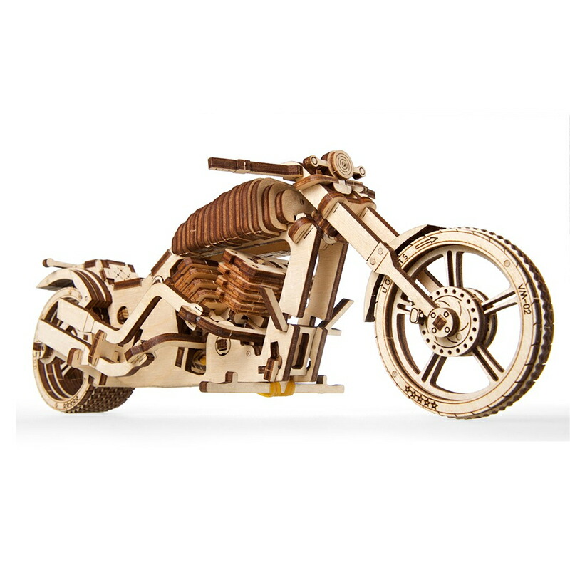 楽天市場】Ugears ユーギアーズ バイク 70051 Bike VM-02 木の