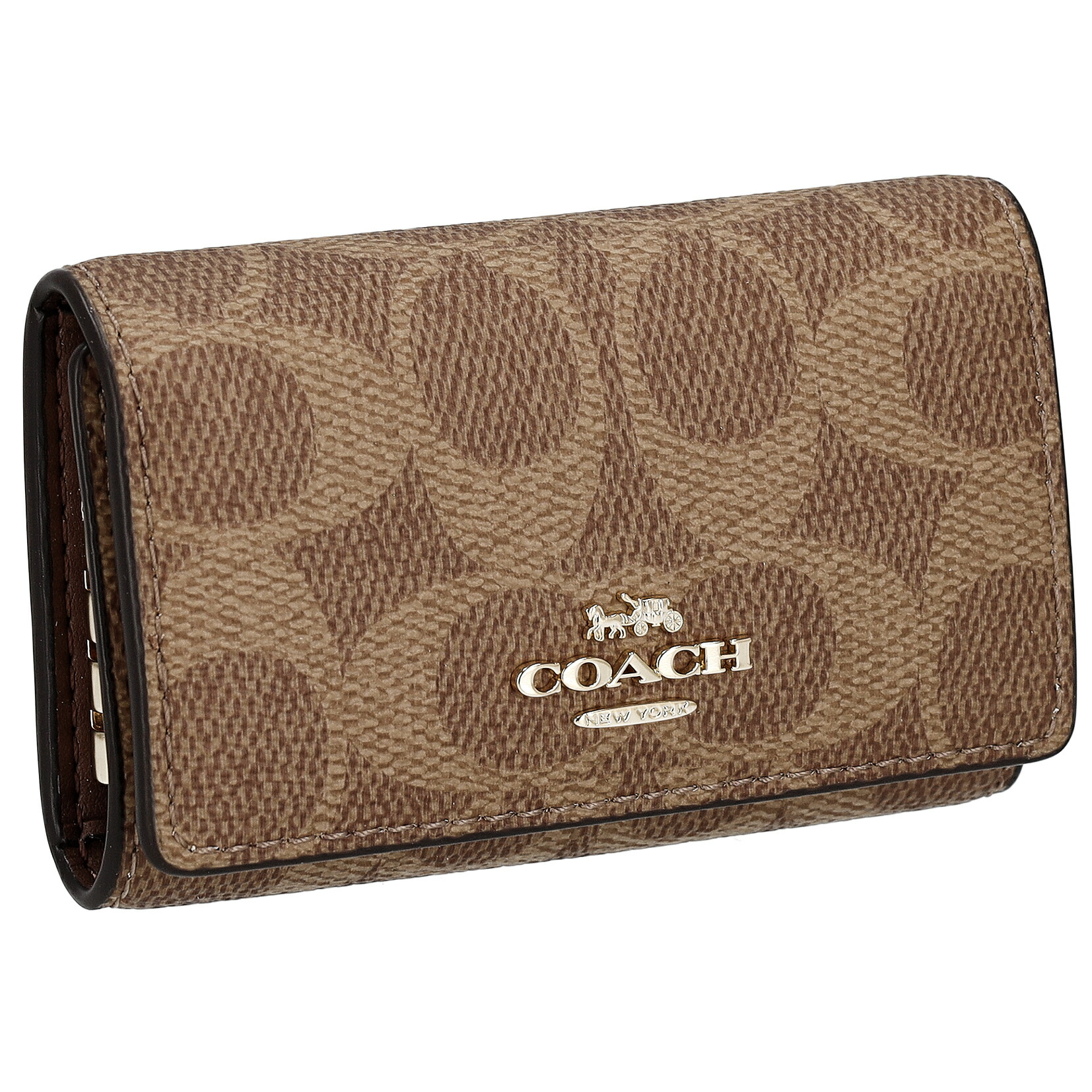 新品　COACH　キーケース　キーリング　レディース ci196_b4xhg_a0