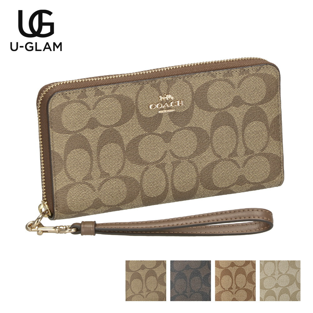 楽天市場】コーチ COACH ラウンドファスナー長財布 ホース アンド