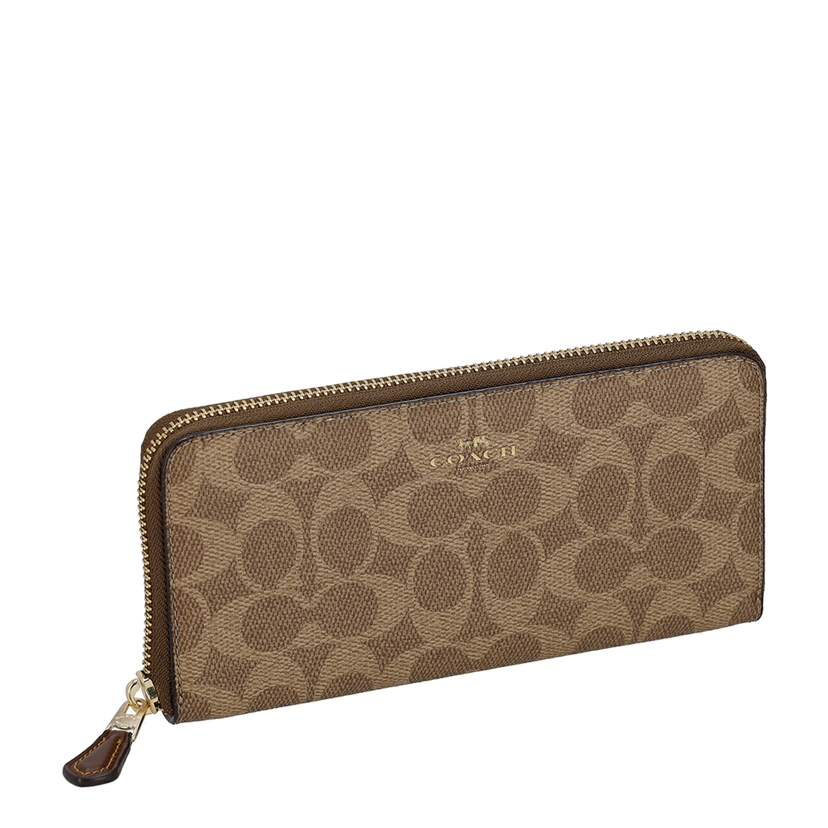 楽天市場】コーチ 長財布 COACH ラウンドファスナー シグネチャー