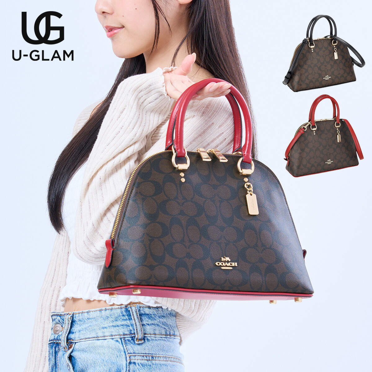 楽天市場】COACH コーチ バッグ ハンドバッグ 27583 レディース MINI