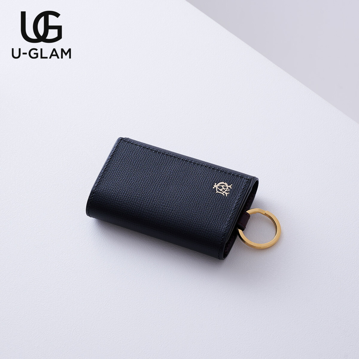 dunhill ダンヒル 小物 キーケース FULHAM BLACK/BURGUNDY フルハム L2S850A メンズ｜U-GLAM（ユーグラム）