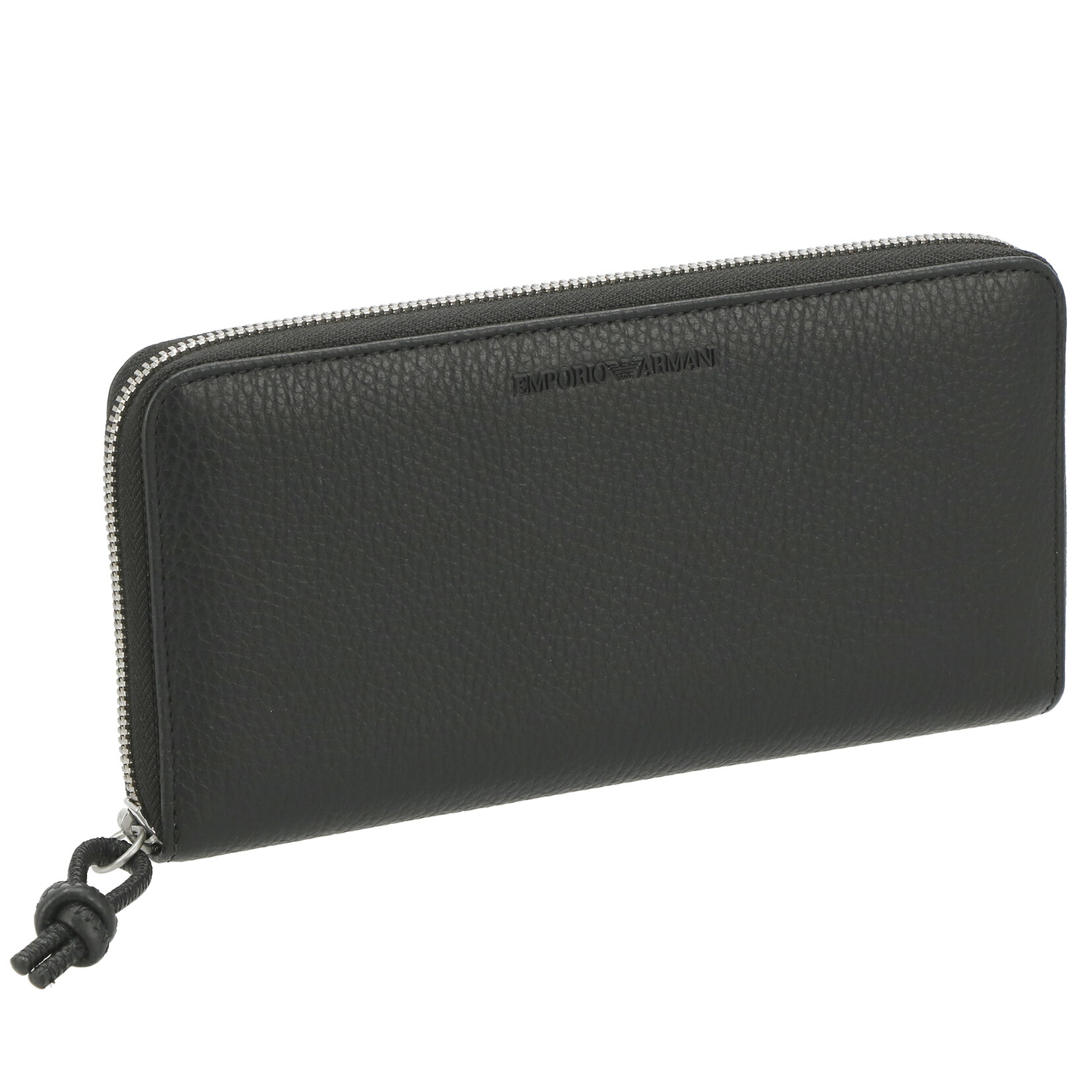 送料関税込み☆EMPORIO ARMANI ロゴ レザー 長財布 関税込】◇EMPORIO ARMANI アルマーニ◇ロゴ フラップ 長財布