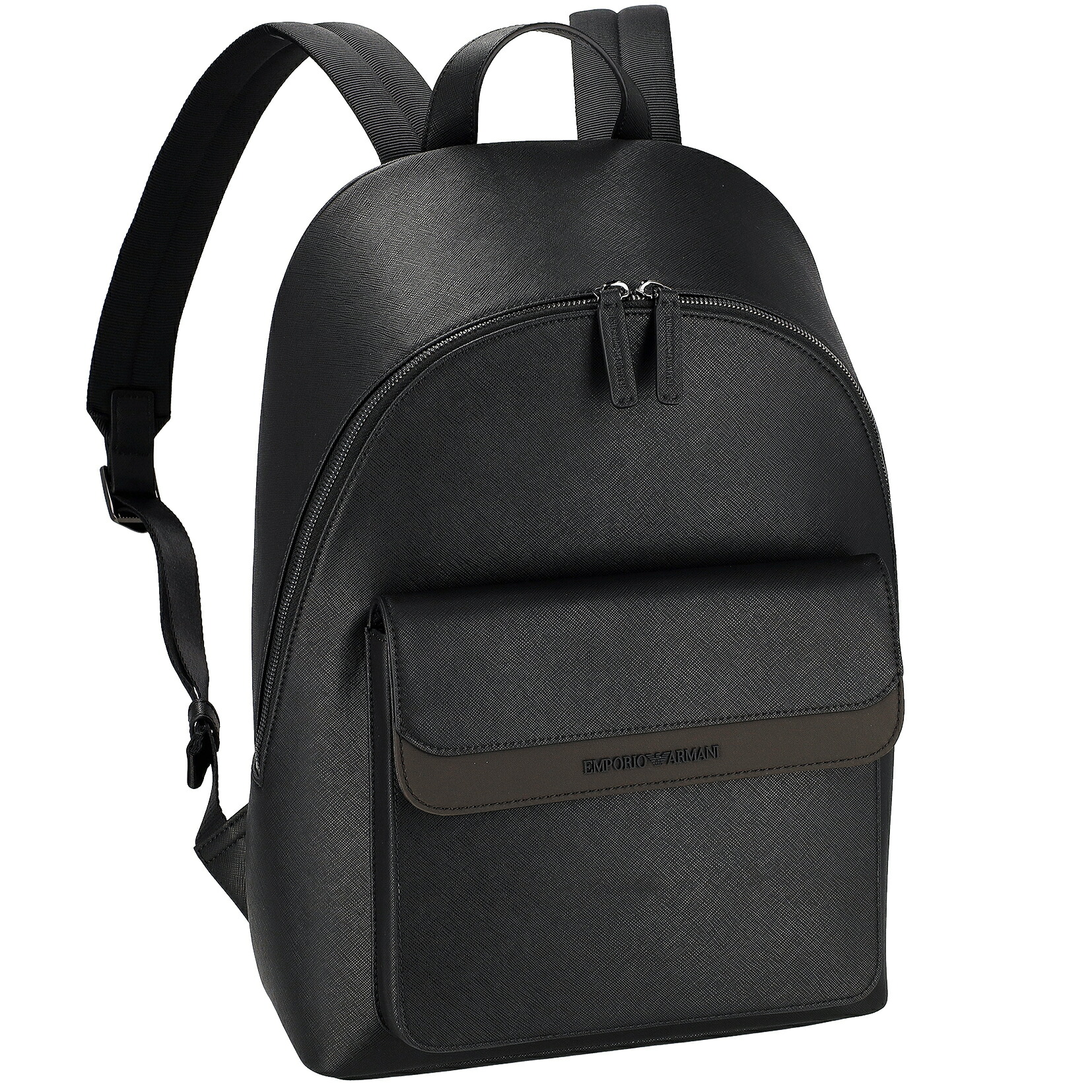 EMPORIO ARMANI 黒 リュック　ビジネスバッグ エンポリオ アルマーニ EMPORIO ARMANI バックパック イーグル