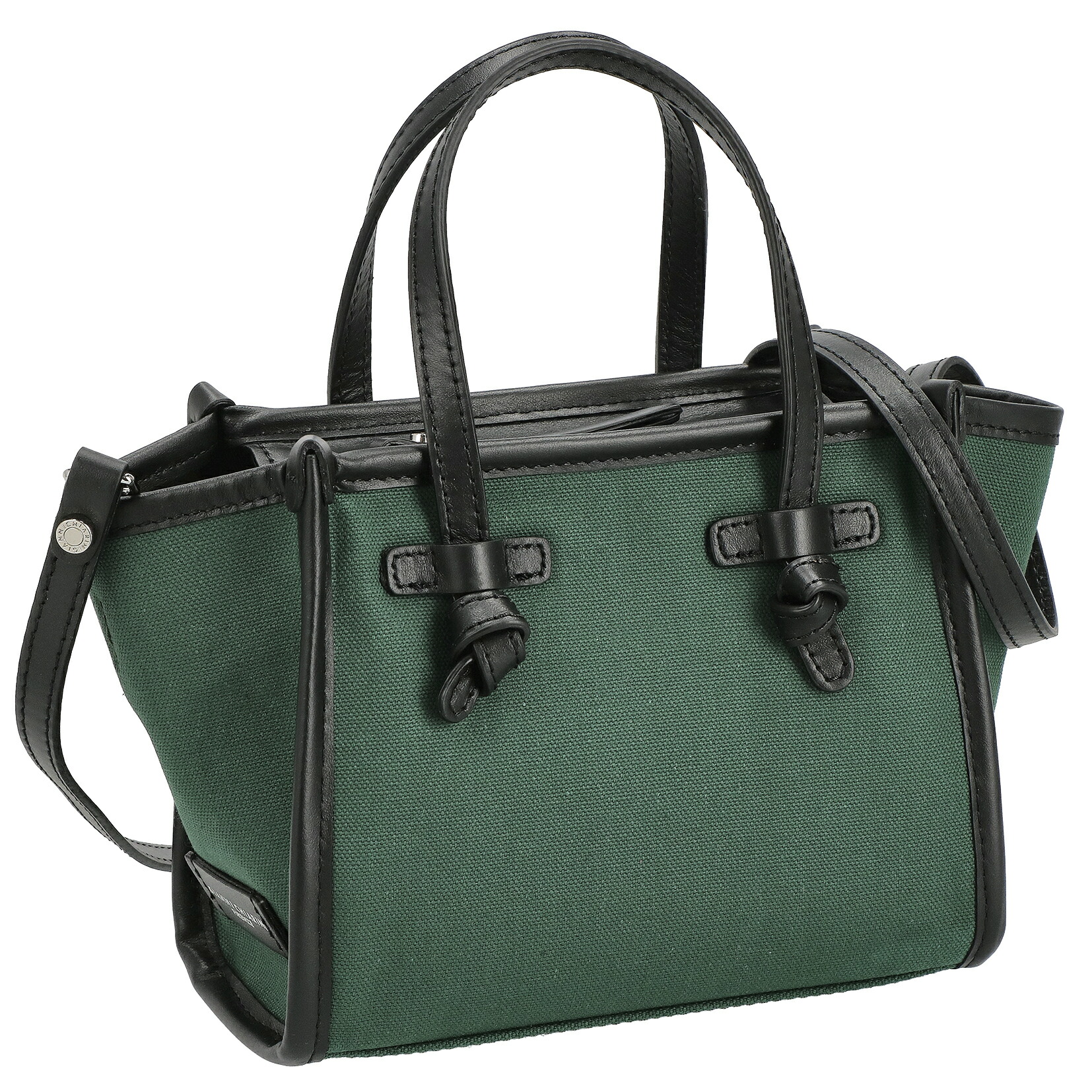 ★マラソン限定！ポイント最大10倍★GIANNI CHIARINI ジャンニ・キアリーニ バッグ ハンドバッグ MISS MARCELLA ミス マルチェッラ BS 8065 CNV-SE FOREST レディース｜U-GLAM（ユーグラム）