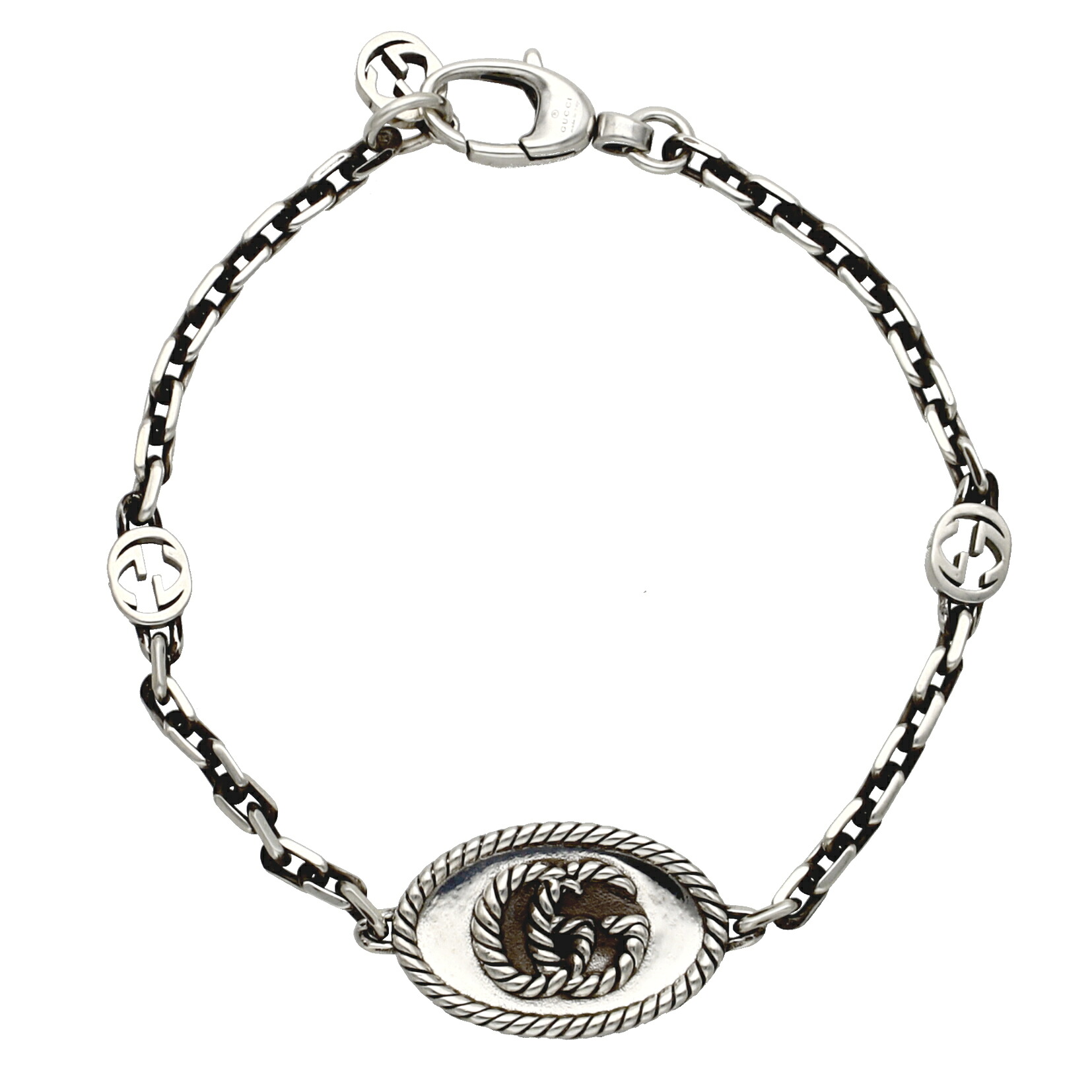 ★マラソン限定!ポイント最大10倍★GUCCI グッチ アクセサリー ジュエリー ブレスレット 627749-J8400 メンズ・レディース|U-GLAM(ユーグラム)