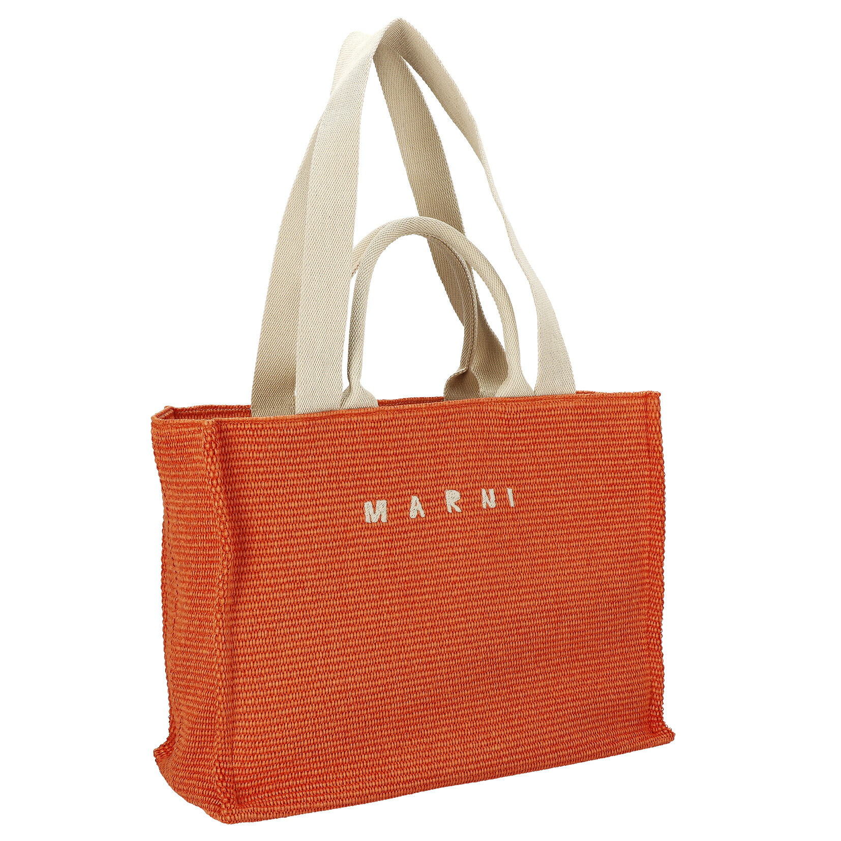 MARNI ジャガード　トートバッグ MARNI マルニ 千鳥格子 ジャガード ミディアム トートバッグ
