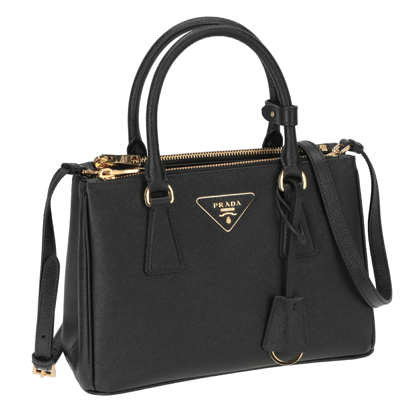 楽天市場】プラダ PRADA ハンドバッグ レディース ブラック 黒 1BA269