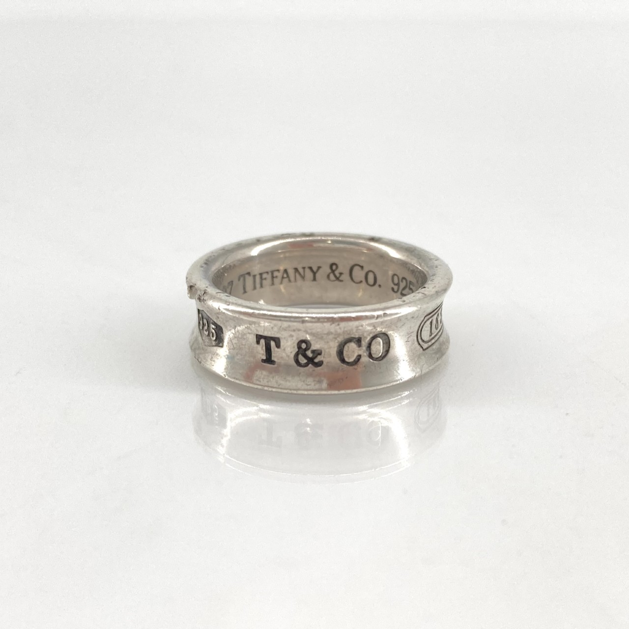 【中古】 TIFFANY&Co.（ティファニー） 1837ナロー Ag925 ＃12号 リング・指輪 シルバー｜U-GLAM（ユーグラム）