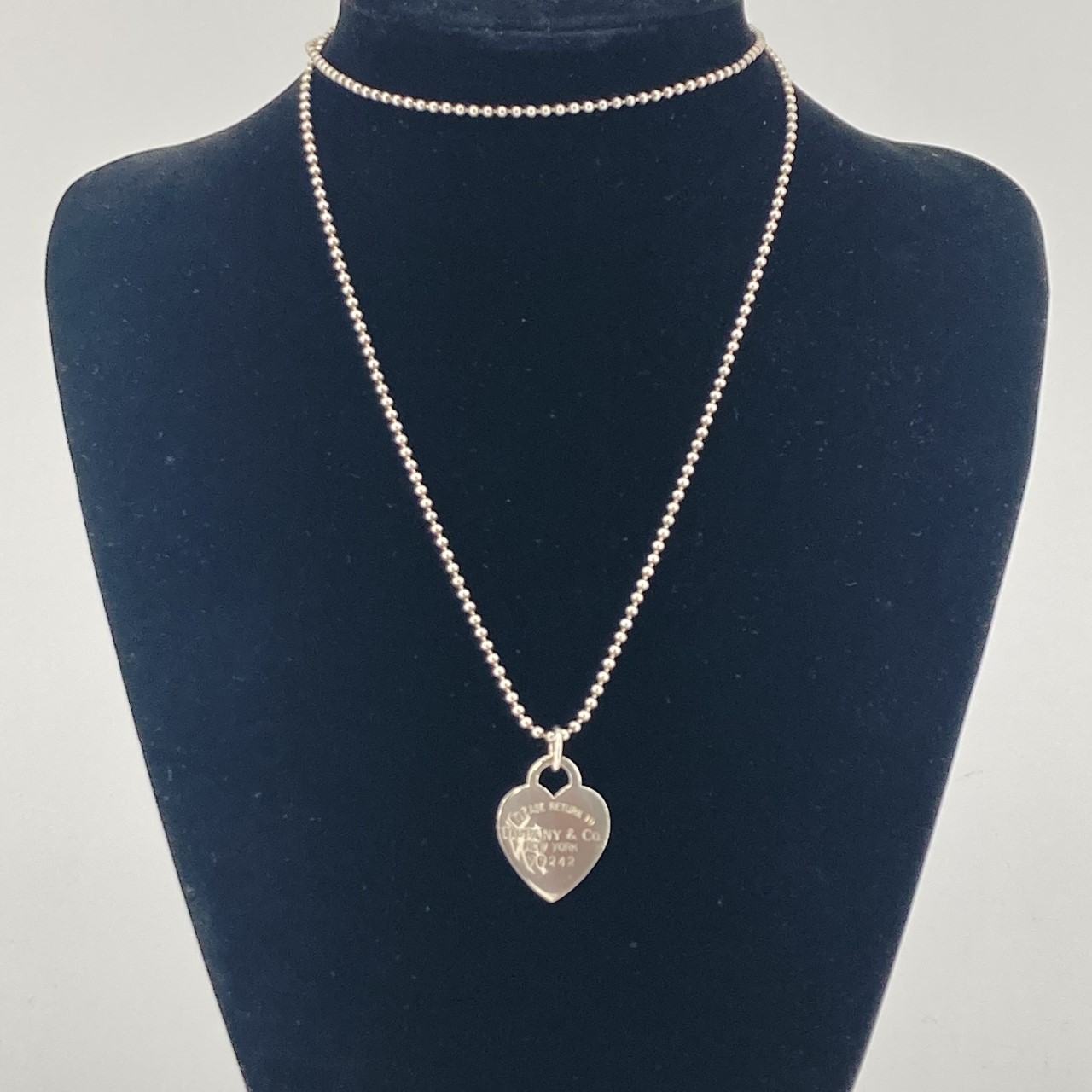 【中古】 TIFFANY&Co.（ティファニー） ハートタグ Ag925 ネックレス 23.82g シルバー｜U-GLAM（ユーグラム） 20,350円