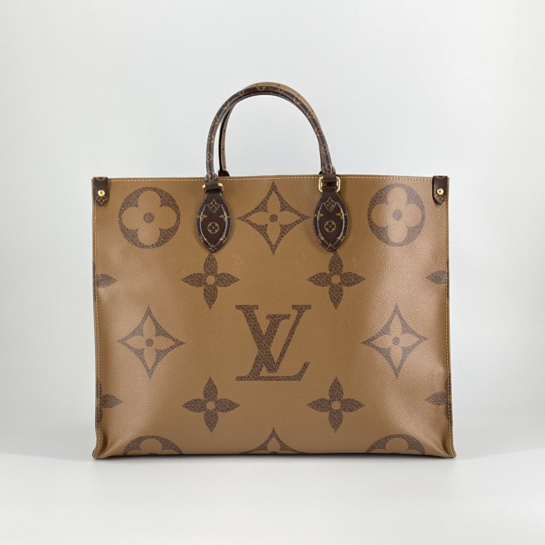 【中古】LOUIS VUITTON（ルイ・ヴィトン）　オンザゴー　GM　M44576　トートバッグ　ブラウン｜U-GLAM（ユーグラム）