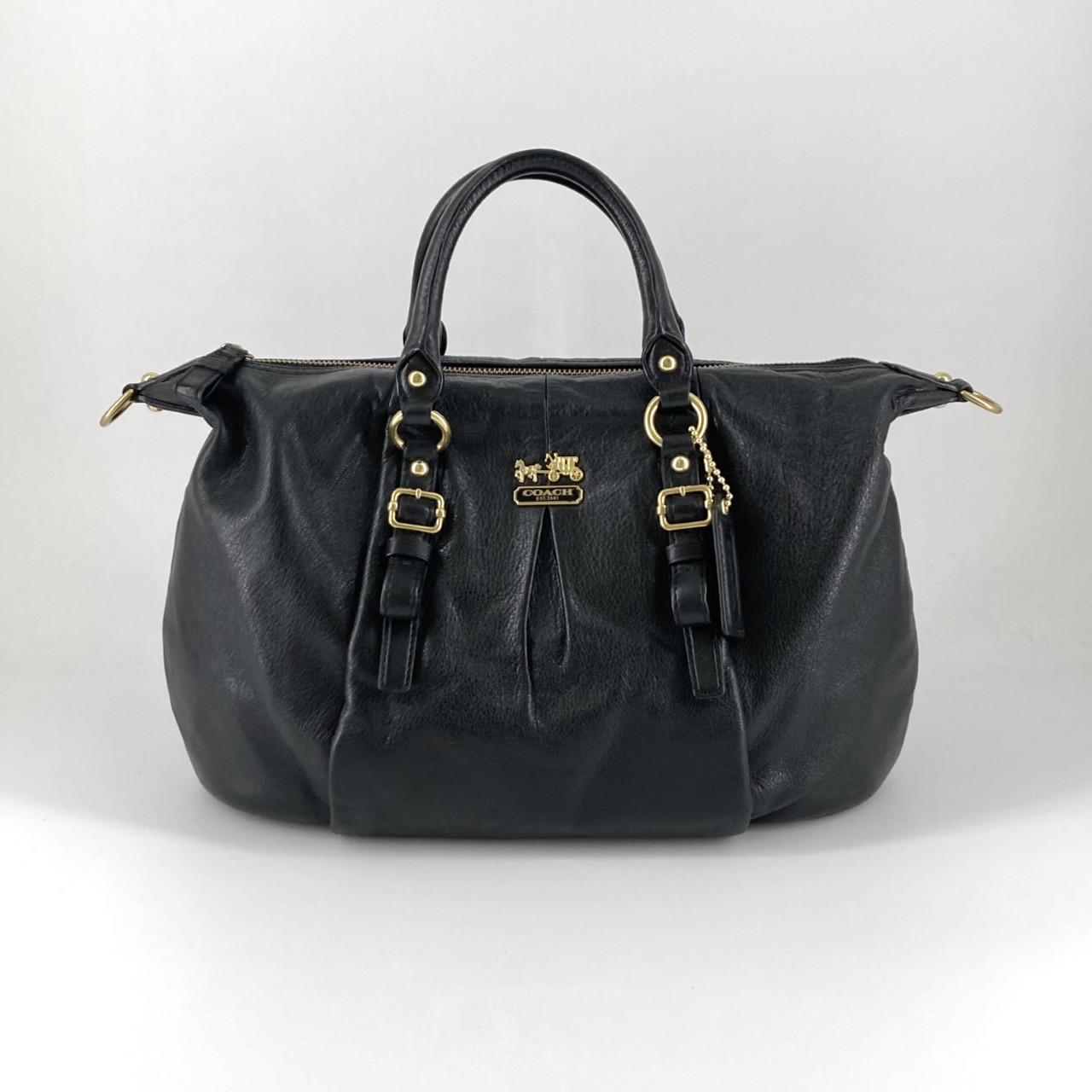 【中古】COACH（コーチ） マディソン 2WAY 21222 ハンドバッグ ブラック｜U-GLAM（ユーグラム）