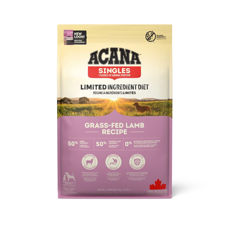 アカナ acana シングルス グラスフェッドラム 6kg 定め事品 ドッグフード