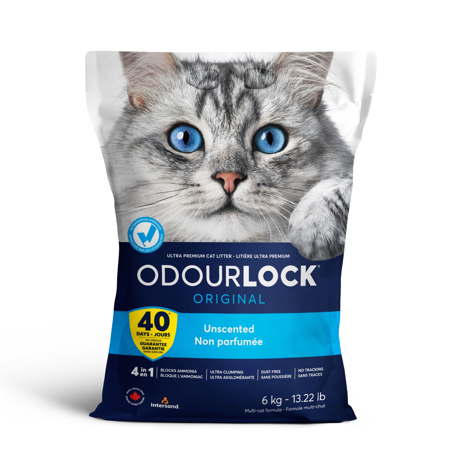 楽天市場】オードロック 6kg 2袋セット 送料無料 猫砂 トイレ砂