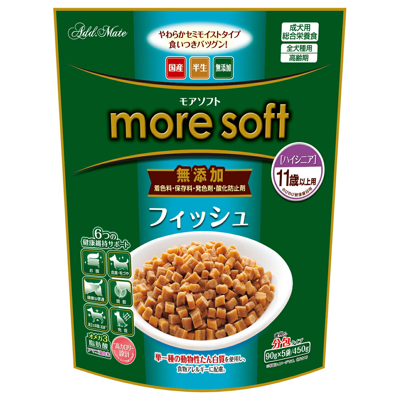 モアソフト moresoft 魚族 御機嫌年がしら 450g×12袋 まとめ買い
