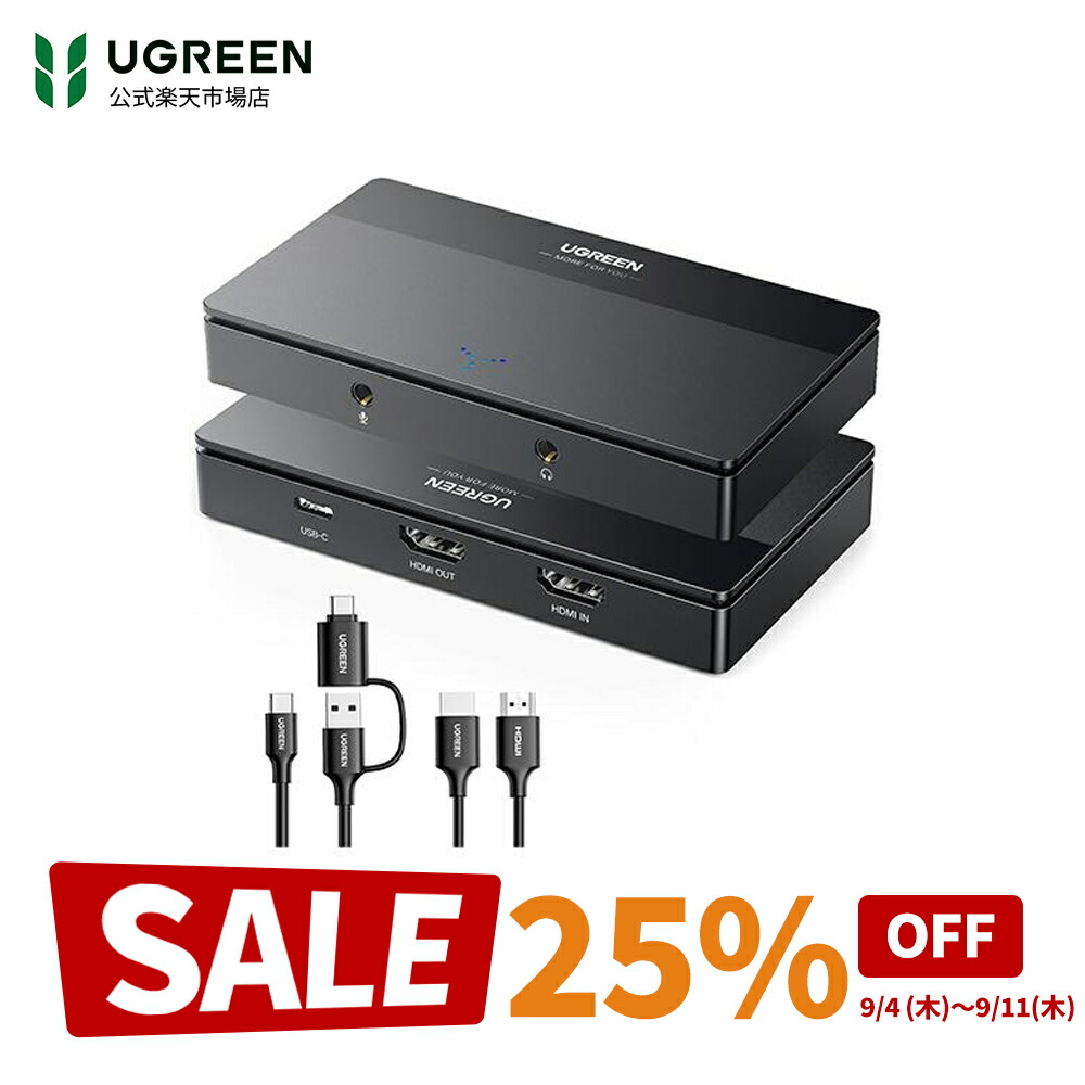 【開封済　未使用品】UGREEN HDMI切り替え器　5入力1出力　セレクター Amazon.co.jp: UGREEN HDMI 切り替え器 5入力1出力 4K@60Hz HDMI