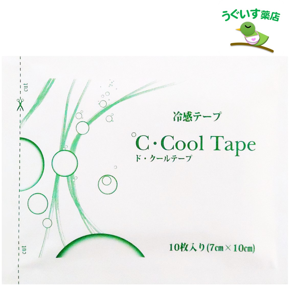 【P10倍！】 小判 ド・クール 磁気テープ ℃・Cool Tape 10枚入り口・入口 かぶれにくい 圧定布 冷感 日本製 分かりやすい 圧定布 舟・船 ドクール