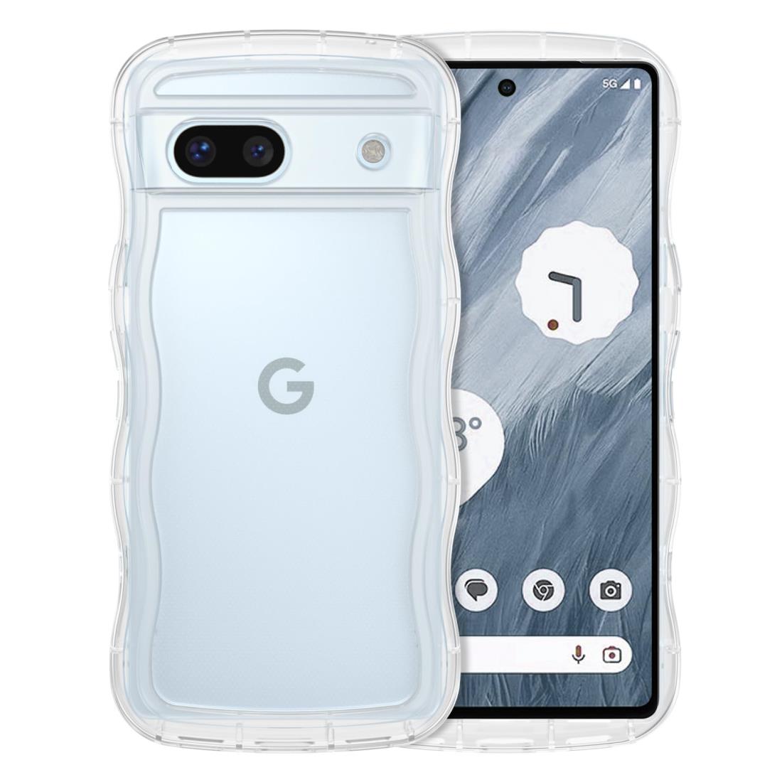 楽天市場】Google Pixel 7A ケース クリア ウェーブ ピクセル 7a