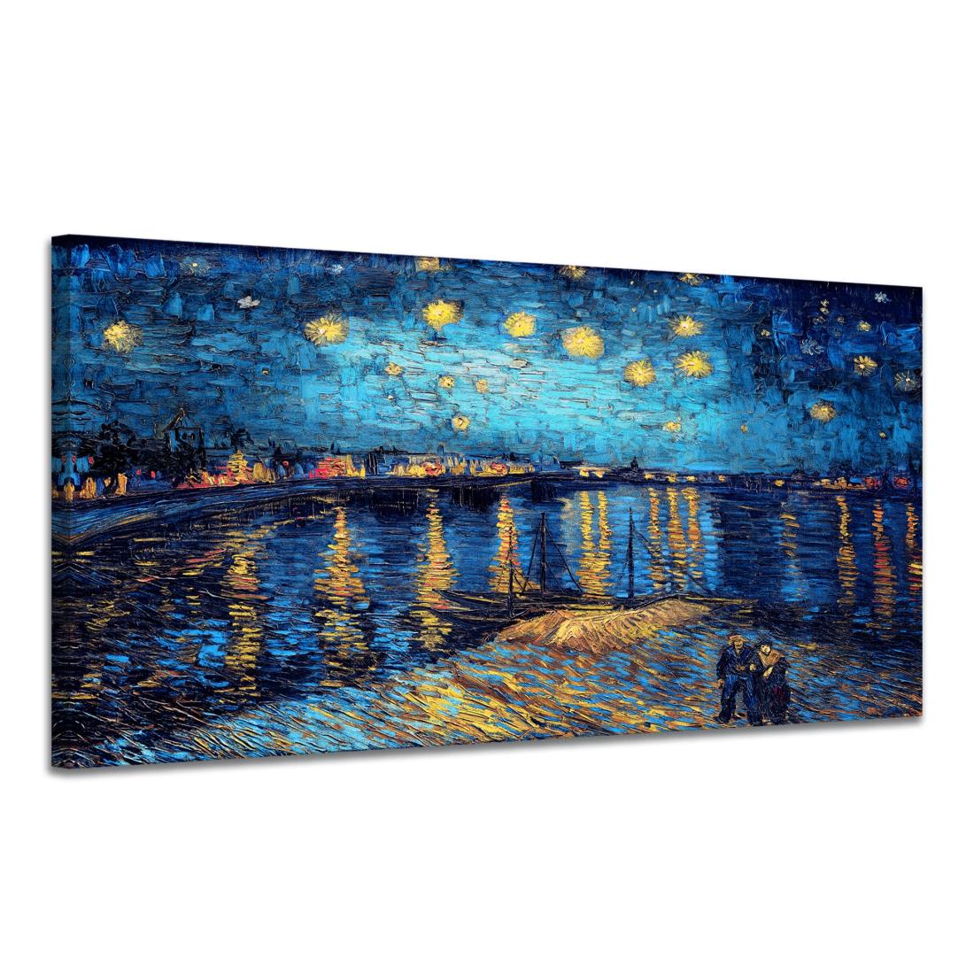 ゴッホ「星月夜」ゴブラン織りタペストリー ゴッホ「星月夜」ゴブラン織りタペストリー 美術品・アンティーク