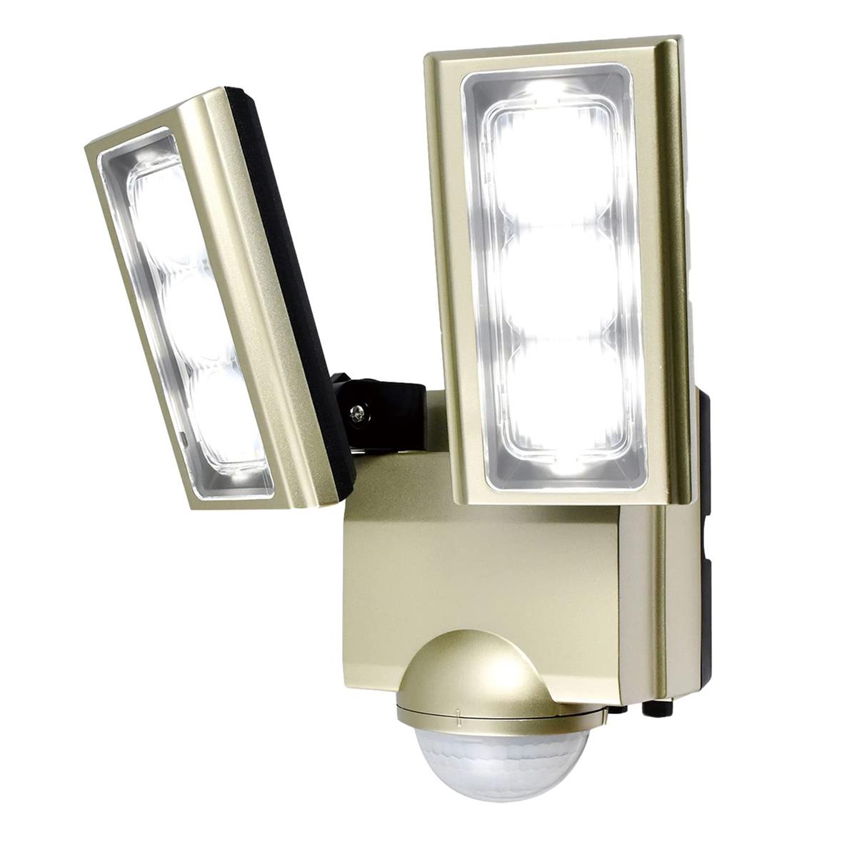 エルパ (ELPA) 差し込み式 検出器ともし火 2灯 (白いことLED/雨合羽操作手順) 露天 検出器ともし火 痛いところ (ESL-ST1202AC)