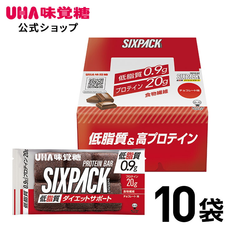 楽天市場】【公式】UHA味覚糖 SIXPACK シックスパック プロテインバー
