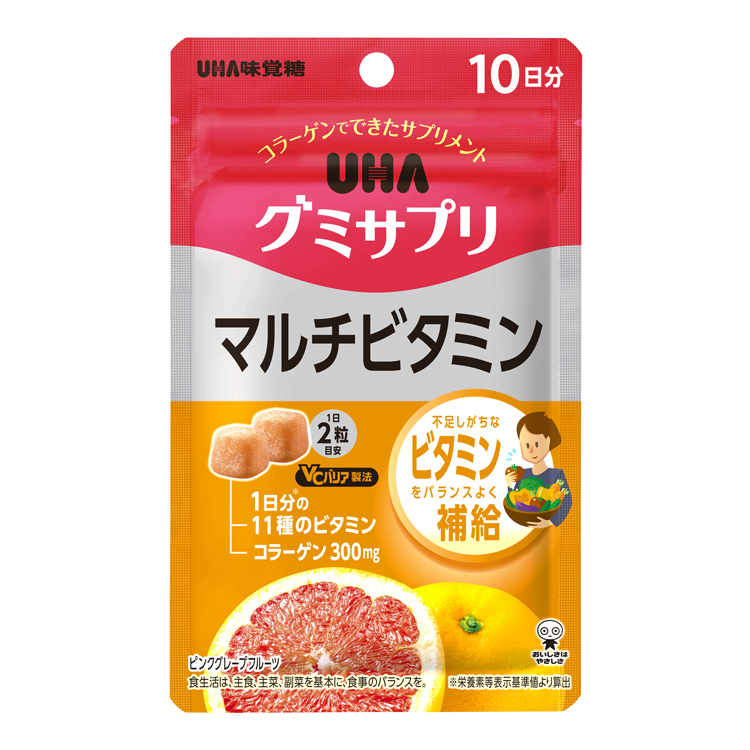 楽天市場】【公式】UHA味覚糖 グミサプリ ルテイン10日分（20粒/個