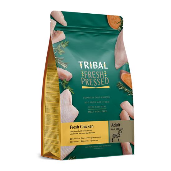 取り組みバル 生新しい 意気地無し 2.5kg TRIBAL FRESH CHICKEN オランダ王国産冷ややかさ押しつける ドライペットフード ドッグフード-犬用品-ドッグフード・サプリメント