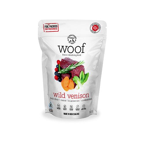 WOOF　ワフ　フリーズドライドッグフード　ワイルドベニソン　1kg 　犬用総合栄養食　全年齢対象｜ＵＩＩＴショップ