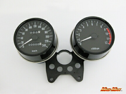 【送料無料】★マッドマックス★ カワサキ KAWASAKI Z1 (Z900) 初期型 純正タイプ メーターASSY (T21-2801-SET) 補修 交換 修理 MADMAX MAD MAX　【代引不可】